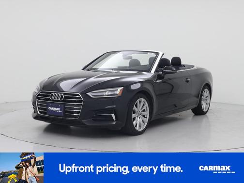 Black 2018 Audi A5 Premium Plus