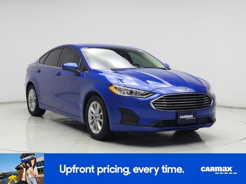 Blue 2020 Ford Fusion SE