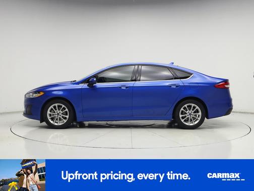 Blue 2020 Ford Fusion SE