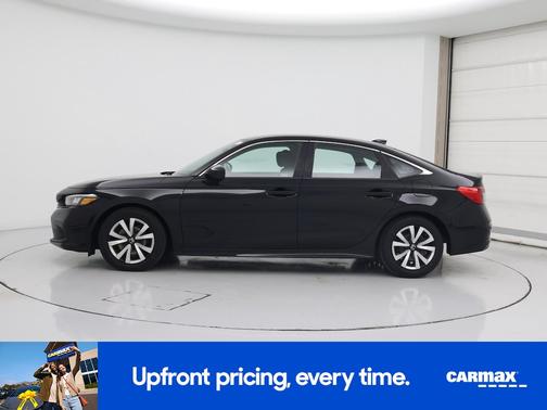 Black 2023 Honda Civic LX