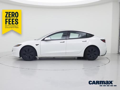 White 2024 Tesla Model 3 Long Range