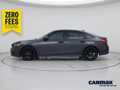 Gray 2022 Honda Civic Sport