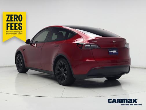 Red 2024 Tesla Model Y