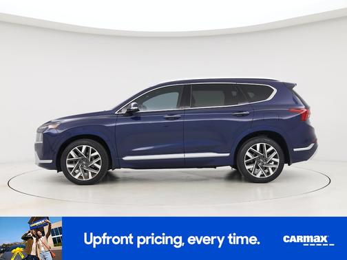 Blue 2022 Hyundai SANTA FE Calligraphy