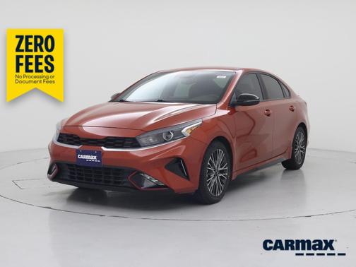 Orange 2022 Kia Forte GT-Line