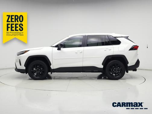 White 2025 Toyota RAV4 LE