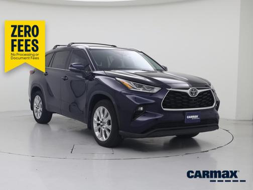 Blue 2024 Toyota Highlander Limited