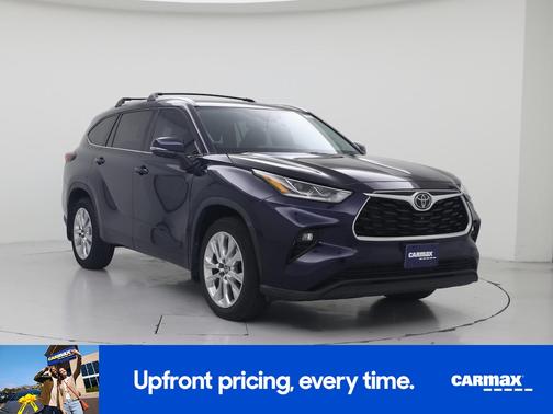 Blue 2024 Toyota Highlander Limited