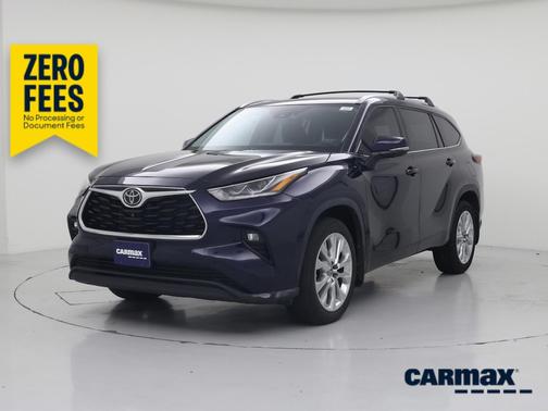 Blue 2024 Toyota Highlander Limited