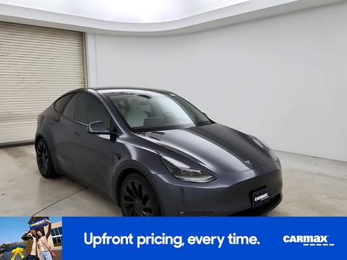 Gray 2023 Tesla Model Y Performance