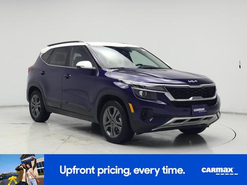 Blue 2023 Kia Seltos S