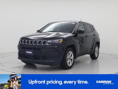 Black 2025 Jeep Compass Sport