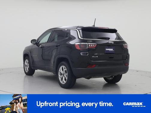 Black 2025 Jeep Compass Sport