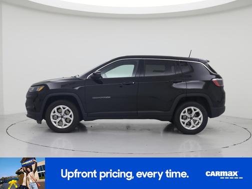 Black 2025 Jeep Compass Sport