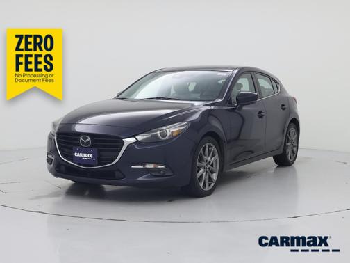 Blue 2018 Mazda Mazda3 Grand Touring