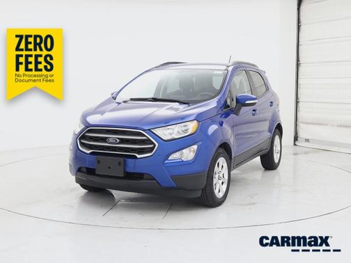 Blue 2019 Ford EcoSport SE