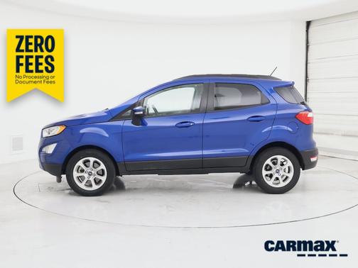 Blue 2019 Ford EcoSport SE