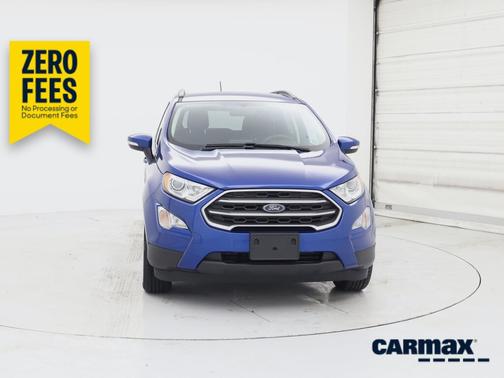 Blue 2019 Ford EcoSport SE