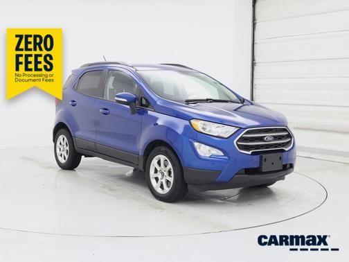 Blue 2019 Ford EcoSport SE