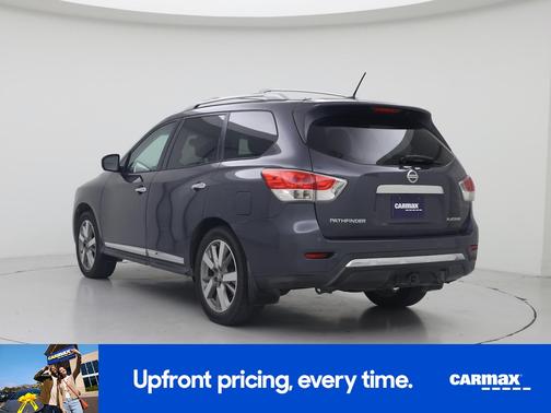 Gray 2014 Nissan Pathfinder Platinum