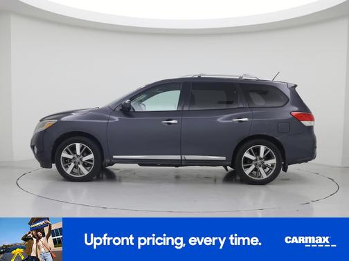 Gray 2014 Nissan Pathfinder Platinum