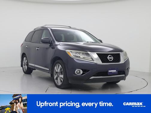Gray 2014 Nissan Pathfinder Platinum