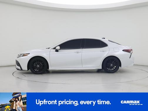 White 2022 Toyota Camry XSE