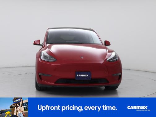 Red 2022 Tesla Model Y Performance