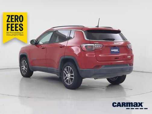 Red 2018 Jeep Compass Latitude