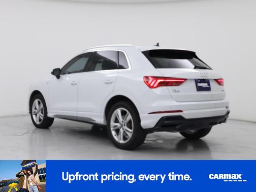 White 2022 Audi Q3 S-Line Premium