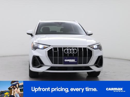White 2022 Audi Q3 S-Line Premium
