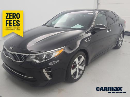Black 2017 Kia Optima SX