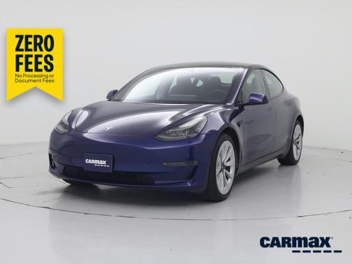 Blue 2023 Tesla Model 3