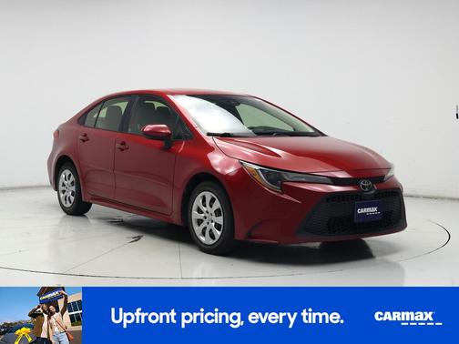 Red 2020 Toyota Corolla LE