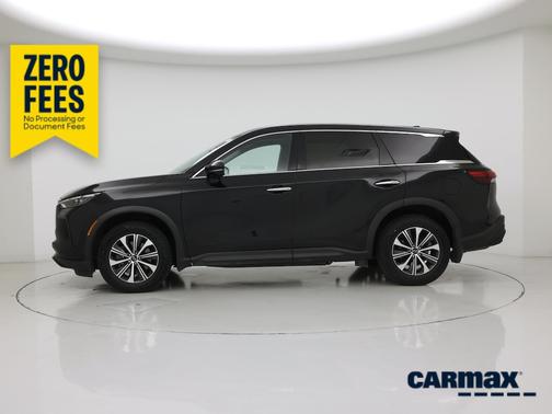 Black 2023 INFINITI QX60 Pure