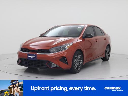 Orange 2022 Kia Forte GT-Line