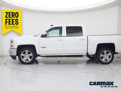 White 2018 Chevrolet Silverado 1500 LT