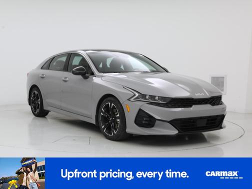 Gray 2022 Kia K5 GT-Line