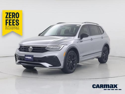 Silver 2022 Volkswagen Tiguan SE R-Line Black