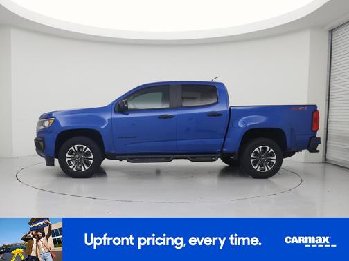 Blue 2021 Chevrolet Colorado Z71
