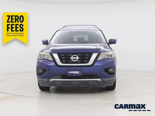 Blue 2018 Nissan Pathfinder SL