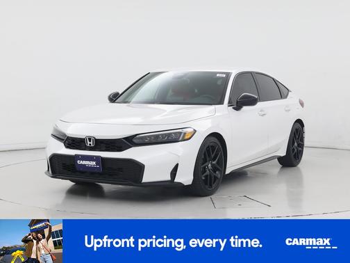 White 2025 Honda Civic Sport