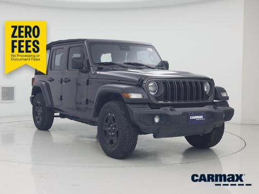 Gray 2024 Jeep Wrangler Sport