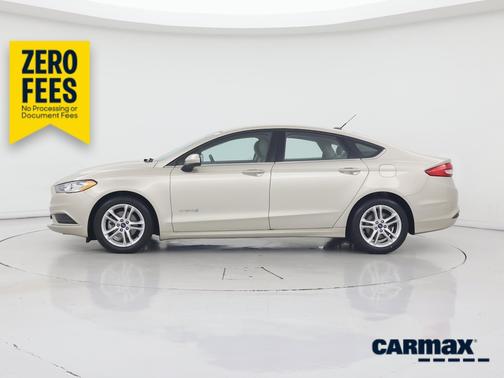 Gold 2018 Ford Fusion Hybrid S