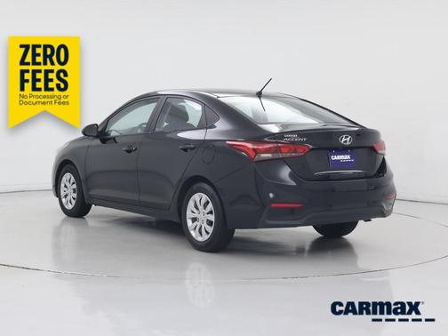 Black 2020 Hyundai Accent SE