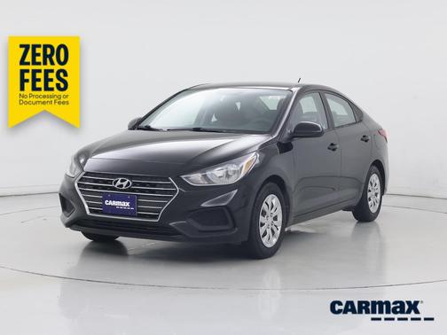 Black 2020 Hyundai Accent SE