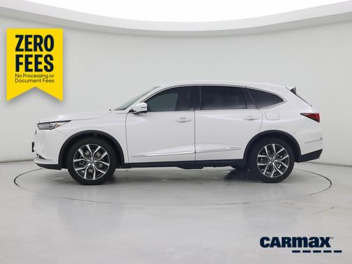 White 2024 Acura MDX Technology
