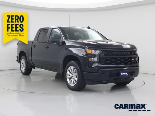 Black 2024 Chevrolet Silverado 1500 Custom