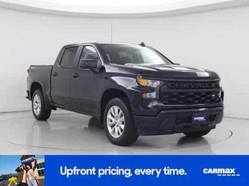 Black 2024 Chevrolet Silverado 1500 Custom