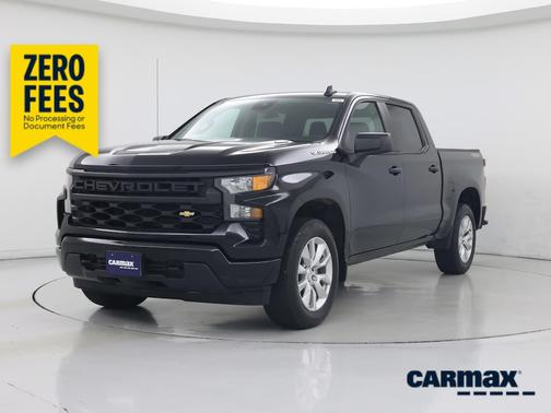 Black 2024 Chevrolet Silverado 1500 Custom
